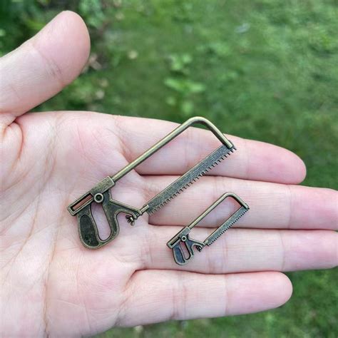 Miniature Hacksaw Dollhouse Tools Accessory Mini Metal Hand - Etsy