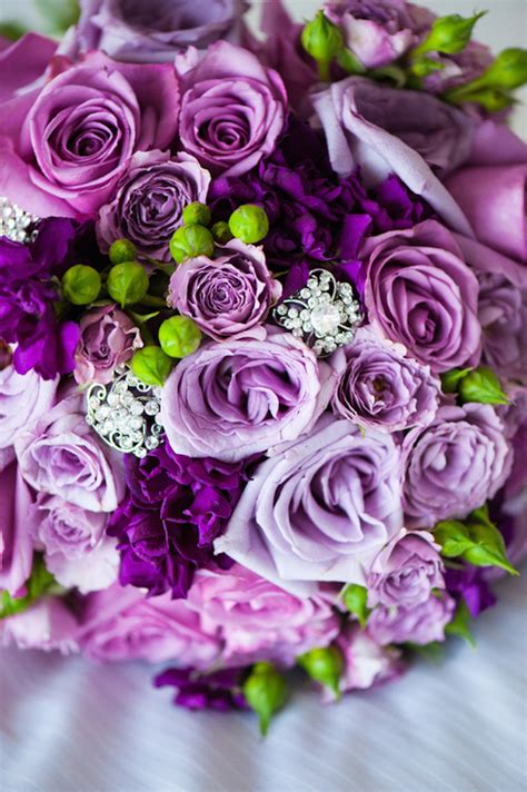 Purple Roses Bouquet