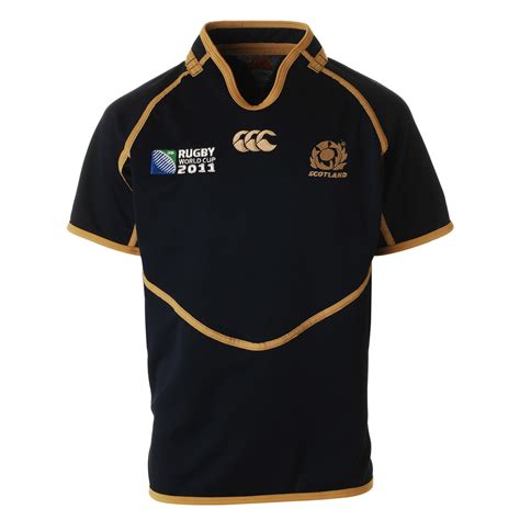 Scotland Rugby World Cup Pro Boys Home Jersey SS 2011/2012 (Junior) | eBay