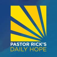 Mejor Juntos Archives - Pastor Rick's Daily Hope