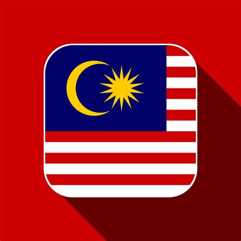 Malaysia flag, official colors. Vector illustration. 11587512 Vector ...