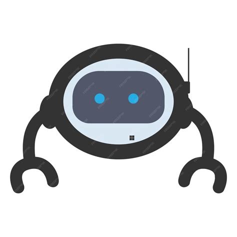 Premium Vector | Robot logo vector illustration