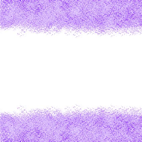 Elegant Purple Glitter Frame Border, Purple Glitter, Glitter Border, Purple PNG Transparent ...