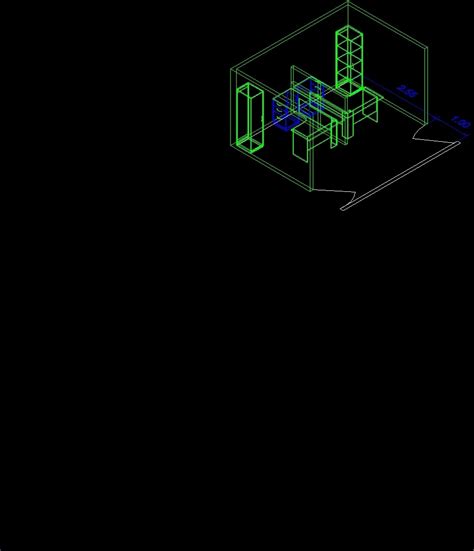 Office Workstation Cubicles DWG Block for AutoCAD • Designs CAD