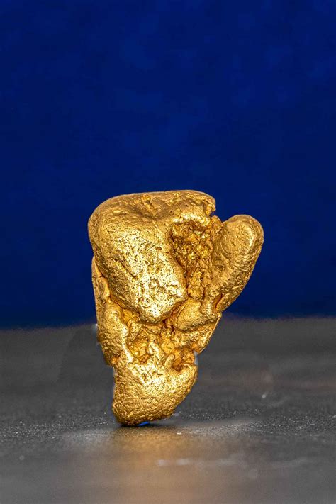 Triangle Shaped California Natural Gold Nugget - 2.93 grams [RB240 ...