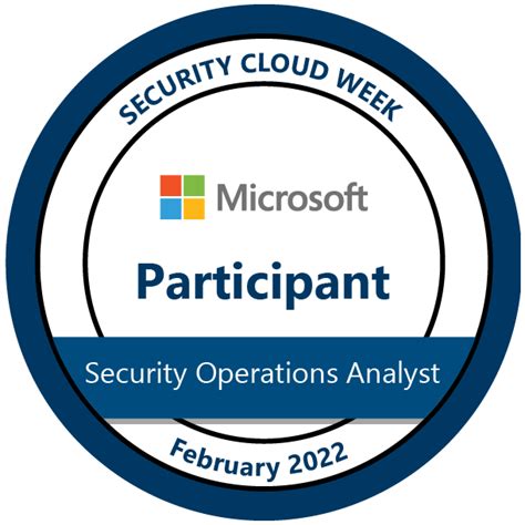 Security Cloud Week—Microsoft Security Operations Analyst Participant ...