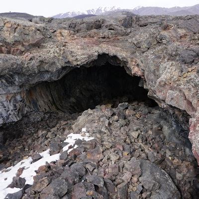 Hike the Craters of the Moon's Lava Tubes, Caves Trailhead