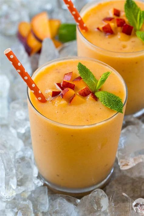 Peach Smoothie | Kid-Friendly Smoothie Recipes | POPSUGAR Family Photo 14