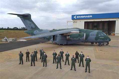 Embraer delivers the third C-390 Millennium to the Brazilian Air Force ...