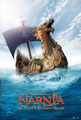 Voyage of the Dawn Treader Movie Poster | Chronicles of narnia, Narnia, Movie posters