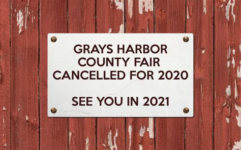 2020 Grays Harbor County Fair cancelled - KXRO News Radio