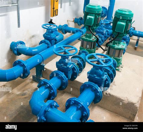 Water pump room Stock Photo - Alamy