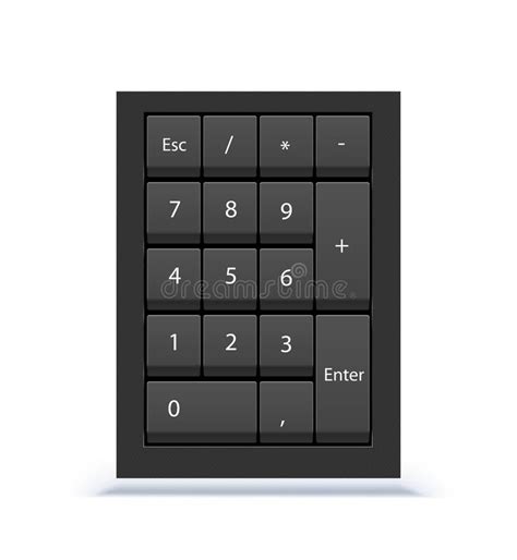 Numeric Keypad Keyboard Stock Illustrations – 217 Numeric Keypad Keyboard Stock Illustrations ...