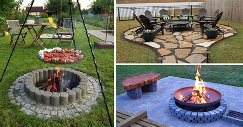 Backyard Patio with Fire Pit Ideas for Every Budget