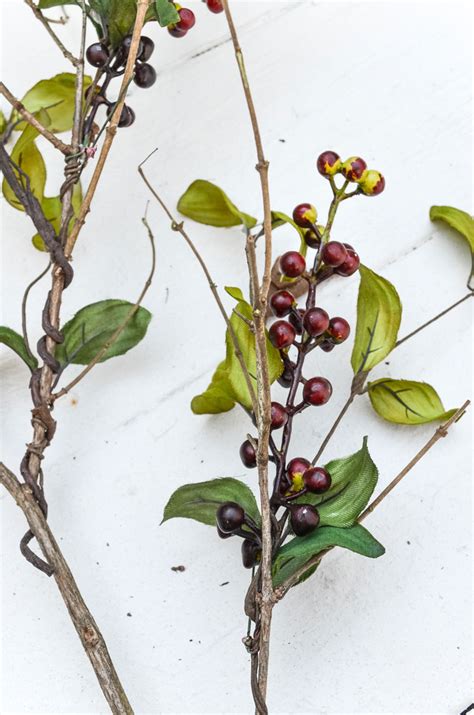 How to Make Realistic DIY Berry Branches | anderson + grant