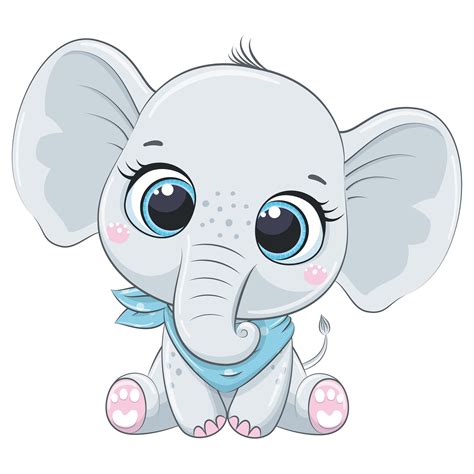 Elephant Baby Shower Clipart PNG, JPEG, EPS, Elephant Baby Boy, It's a Boy, Nursery Clipart ...