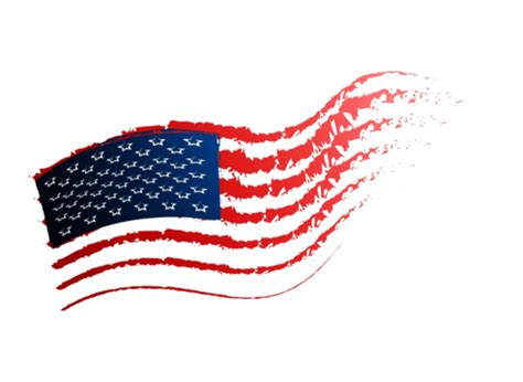 Grunge American Flag With 50 Stars And Stripes Vector, Freedom, Patriotic, Us PNG and Vector ...