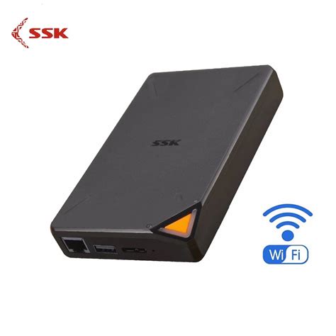 SSK SSM F200 Portable Wireless External Hard Drive Hard Hisk Smart Hard Drive 1TB Cloud Storage ...