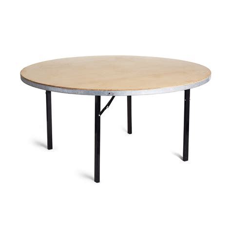 1.8m Banquet Large Round Table – Seats 10 - Salters Hire