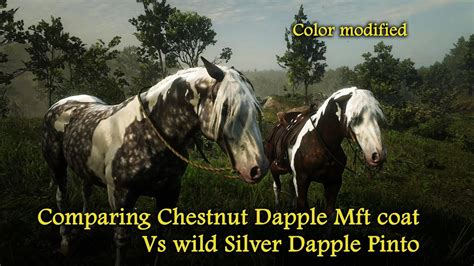 Comparing Chestnut Dapple Missouri Fox Trotter (mod) with Wild Silver ...