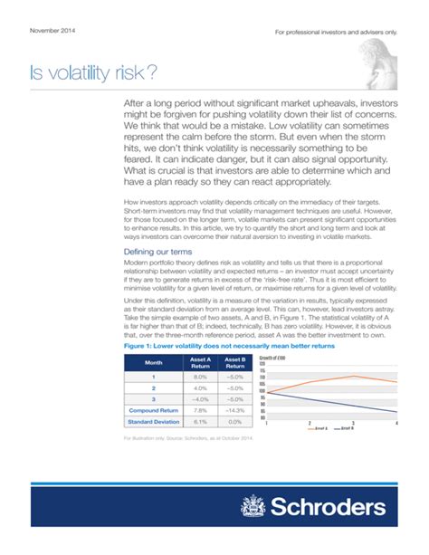 Is volatility risk