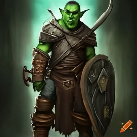 Human half-orc fotboll fan fantasy north fc on Craiyon