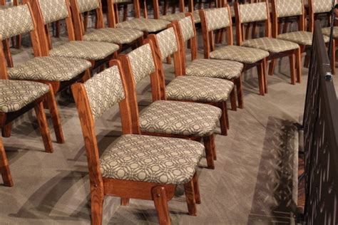 Church Choir Chairs: Oak-Lock, Ply-Harp, Ply-Bent - Church Interiors, Inc.