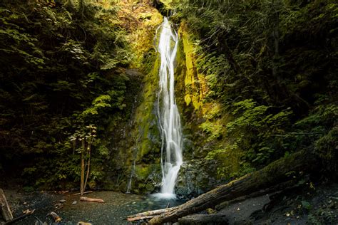 Three Waterfalls In Olympic National Park