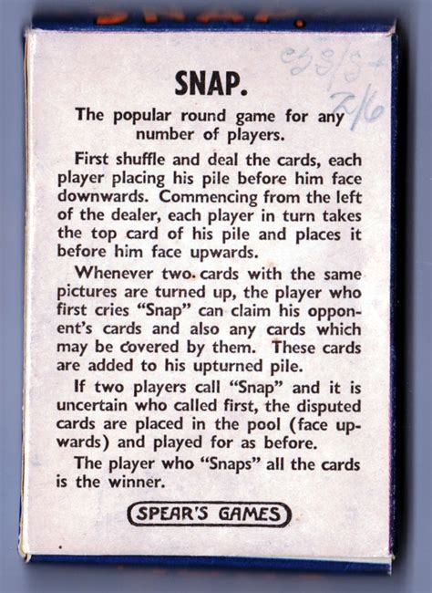 Snap — The World of Playing Cards