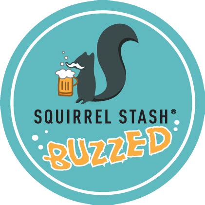 Download Buzzed Round Label Logo Registered For Web Png - Squirrel - Full Size PNG Image - PNGkit