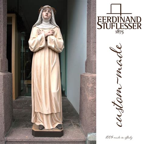 Ferdinand Stuflesser - St. Catherine of Siena Statue FS-CATHERINEOS-02*