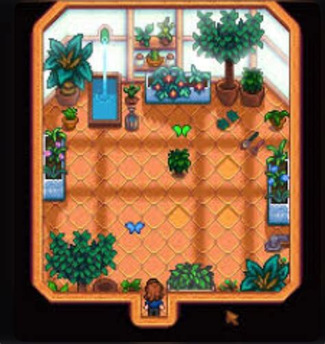 Caroline’s Tea Room Stardew Valley