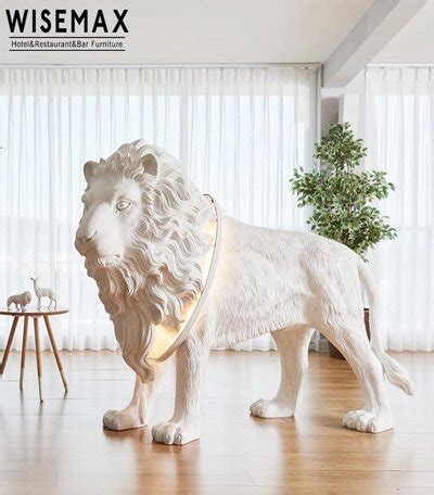 Life Size Decorative Lion Sculpture With LED Light – Moderno Pilipinas