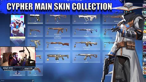 BEST VALORANT SKINS FOR CYPHER - THE CYPHER MAIN SKIN COLLECTION! - YouTube