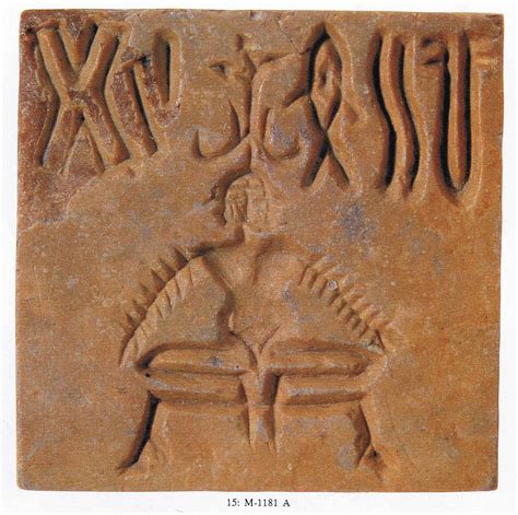 A cernunnos-like person on an Indus-seal | by petrus.agricola | Mohenjo daro, Cernunnos, Ancient ...