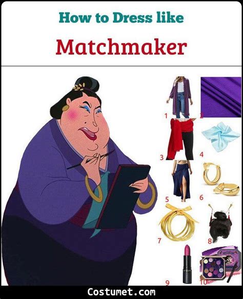 Matchmaker (Mulan) Costume for Cosplay & Halloween | Mulan costume ...