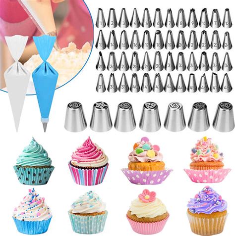 Cake Decorating Supplies, 507 PCS Cake Decorating Kit 3 Packs Springfo ...