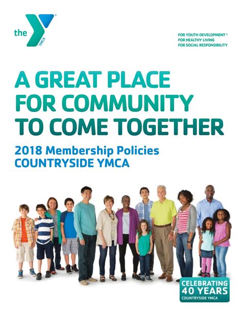 2018 Countryside YMCA Membership Policies Guide by Countryside YMCA - Issuu