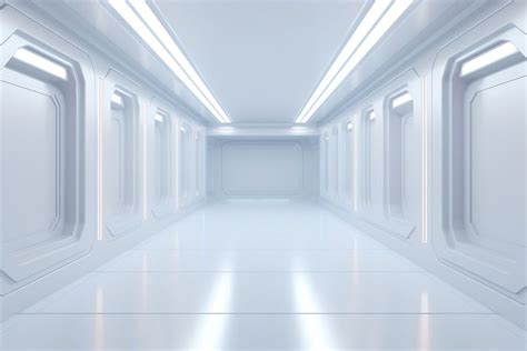 Room Sci-fi corridor architecture backgrounds. | Free Photo Illustration - rawpixel