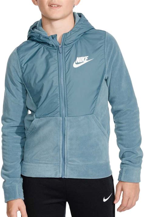 Nike Boys' Sportswear Polar Fleece Full-Zip Hoodie - Walmart.com ...