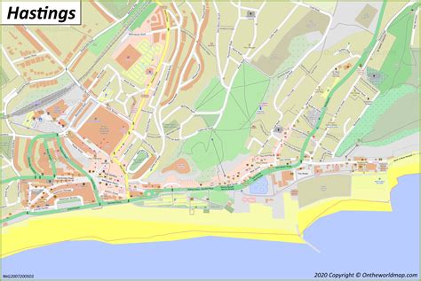 Hastings Maps | UK | Discover Hastings with Detailed Maps