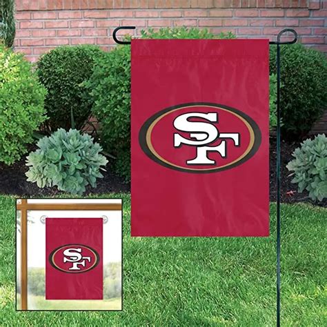 Nfl San Francisco 49ers Double Sided Garden Flag - Buy San Francisco ...