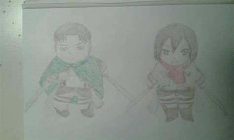 Levi and Mikasa by INSTANTrain on DeviantArt