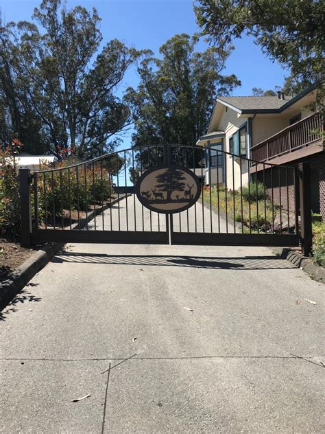 Custom Driveway Gates - Jensen's Ornamental - Napa, Ca