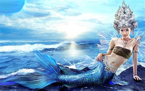 Beautiful Mermaid Wallpapers - Top Free Beautiful Mermaid Backgrounds ...