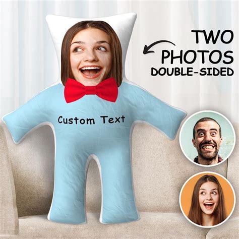 Custom Face Pillows Shape Pillows Gifts for Boyfriend - Giftlab