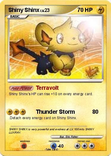 Pokémon Shiny Shinx 1 1 - Terravolt - My Pokemon Card