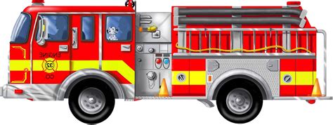 Fire Truck Drawing at PaintingValley.com | Explore collection of Fire ...