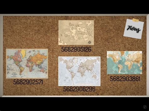 Aesthetic map decals for bloxburg | Bloxburg decal codes, Bloxburg decals codes wallpaper ...