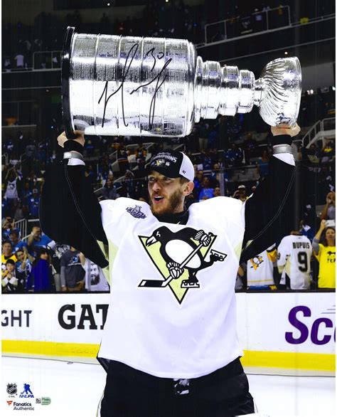 Matt Murray Pittsburgh Penguins 2016 Stanley Cup Champions Autographed ...